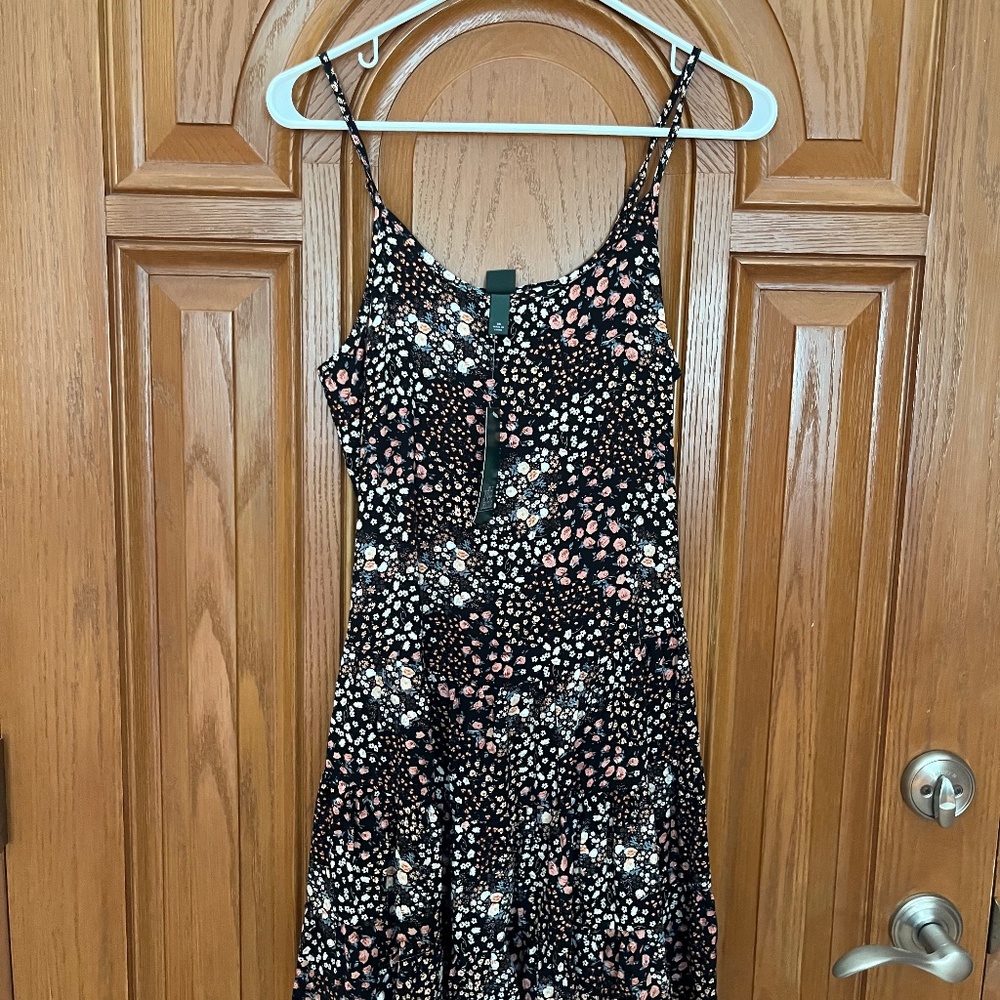 Short floral dress